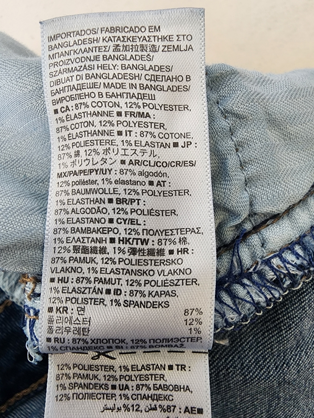 Gap Curvy True Skinny Jeans Dark Indigo Wash Size 33R - Picture 7 of 8